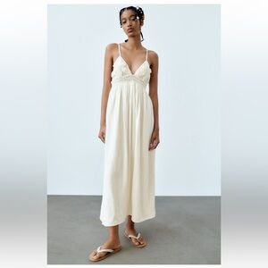 NWOT Crochet Zara Dress